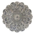 Kd Estanteria Grey Medallion Wall Decor KD2627082